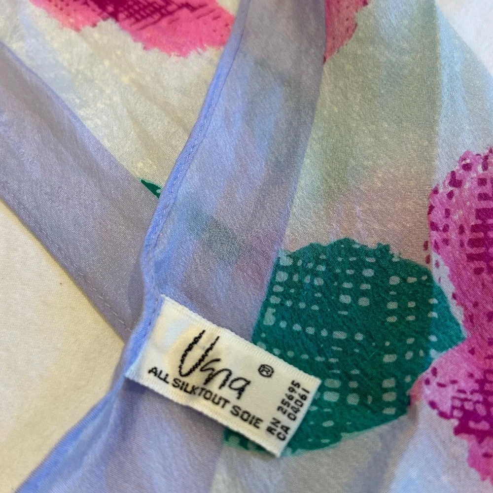 Vintage Vera Floral Scarf